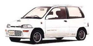 Mitsubishi Minica Dangan ZZ-4 intercooled turbocharger JDM Japan dealer auction