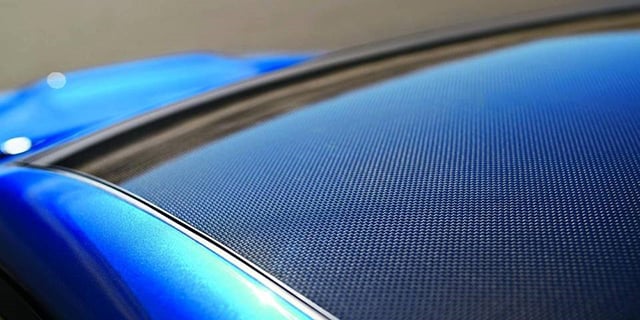  Carbon fiber roof of 2018 Subaru WRX STI Type RA - Subaru WRX STI sets new Nurburgring record