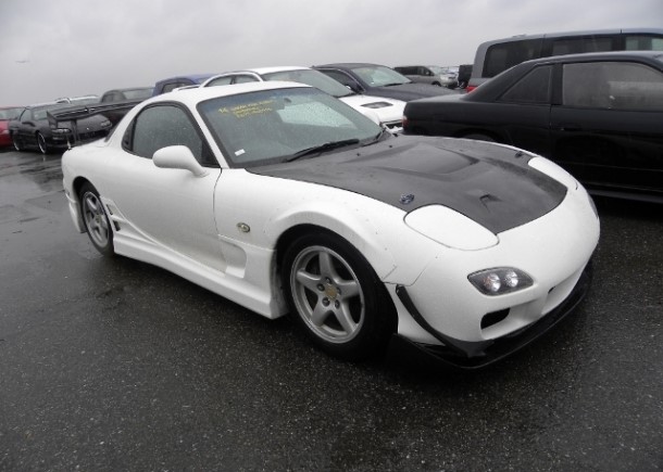 A used JDM 1997 Mazda RX-7 exported by Japan Car Direct