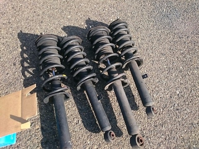 Set of back-up shocks for MARK-2 exported from Japan