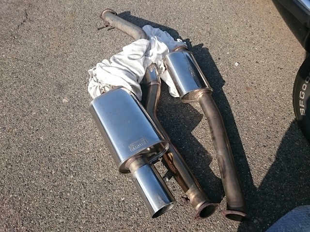Mark-2 performance exhaust exported direct from Japan