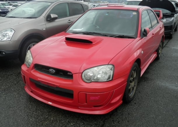 Import to the UK Low miles STi Spec C from Japan
