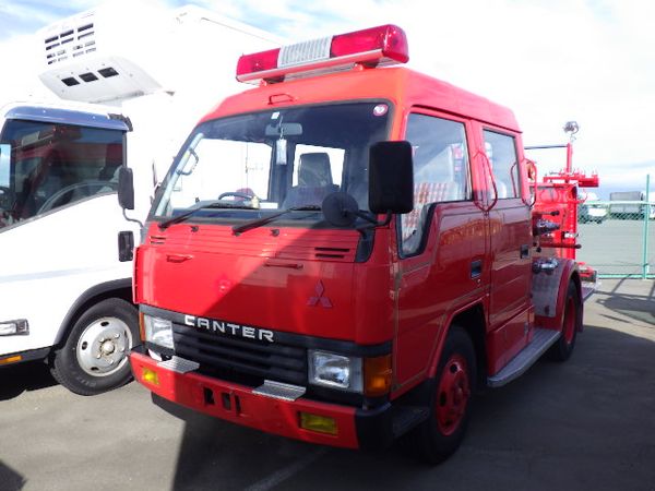 Mitsubishi Canter fire truck, fire engine, 4WD, buy a car from japan, auto parts from japan, Japan Car Direct, Japan car auctionALT