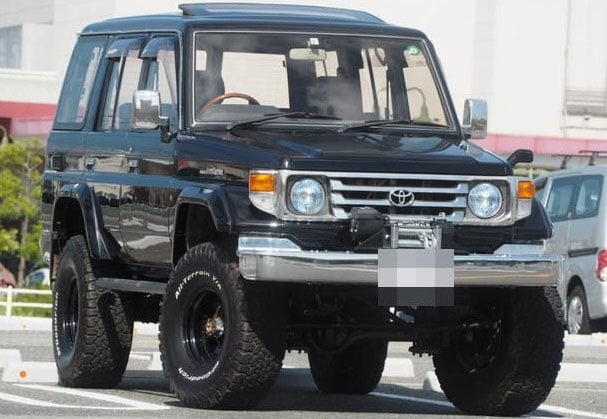 Low miles used Japanese 4WD