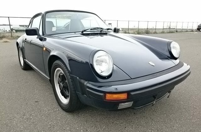 1987 Porsche 911 Carrera with the 3.2 liter air cooled engine