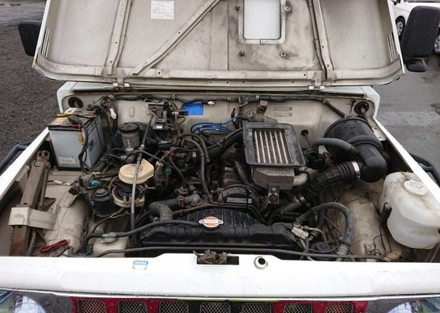 23 1993 Suzuki Jimny tuner's dream engine bay