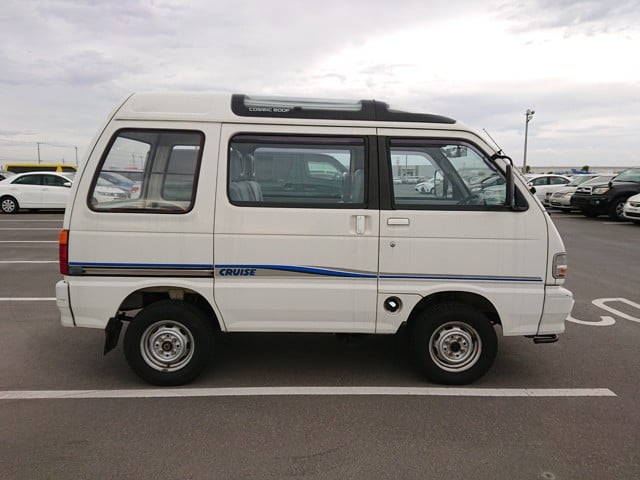 Kei Mini Van Power steering Double Sunroof Low cost Low mileage