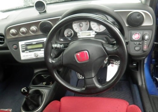 Interior of JDM 2001 Honda Integra Type R exported by Japan Car Drive