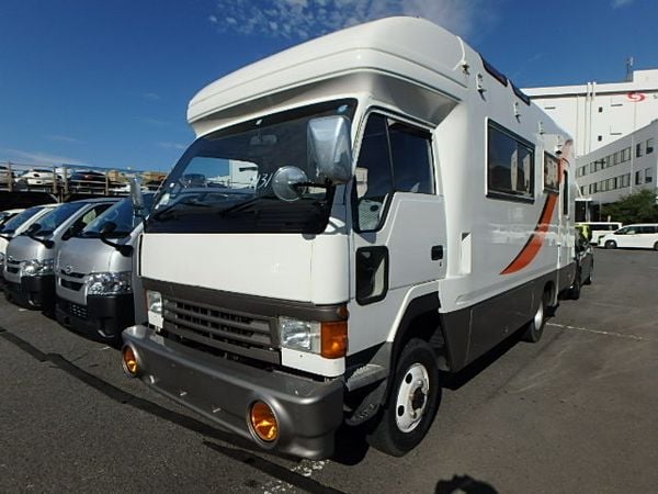 Mitsubishi Canter RV, camper van, RV, 4WD, buy a car from japan, auto parts from japan, Japan Car Direct, Japan car auction