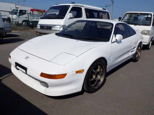 Toyota MR2, sports car, rear wheel drive, MacPherson strut, 2-door coupé, buy a car from Japan, Japan car auction, Japan Car Direct