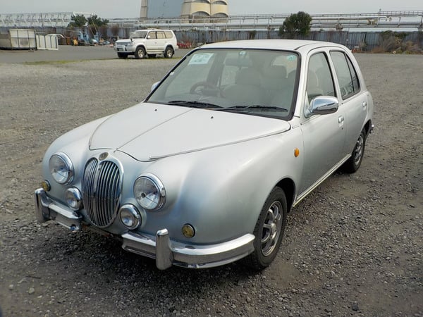 Mitsuoka Viewt, Nissan Micra, Nissan March, subcompact executive car, buy a car from Japan, JDM, Japan Domestic Market, export car from Japan, used cars in Japan, Japan car auction, Japan Car Direct
