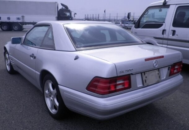 1996-Mercedes-Benz-SL500-rear-left