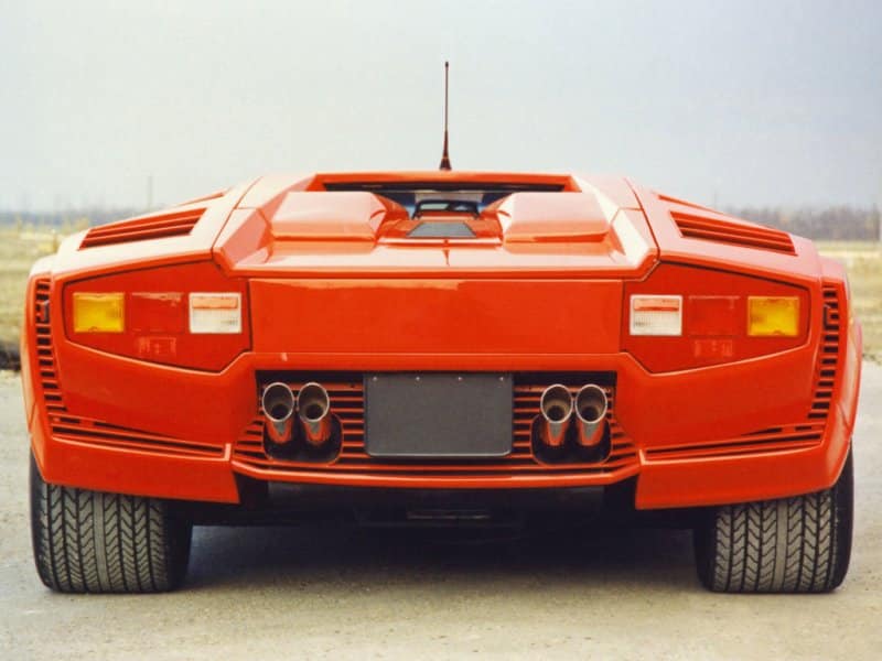 Lamborghini Countach rear