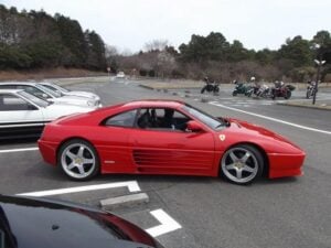 Ferrari 430 side view