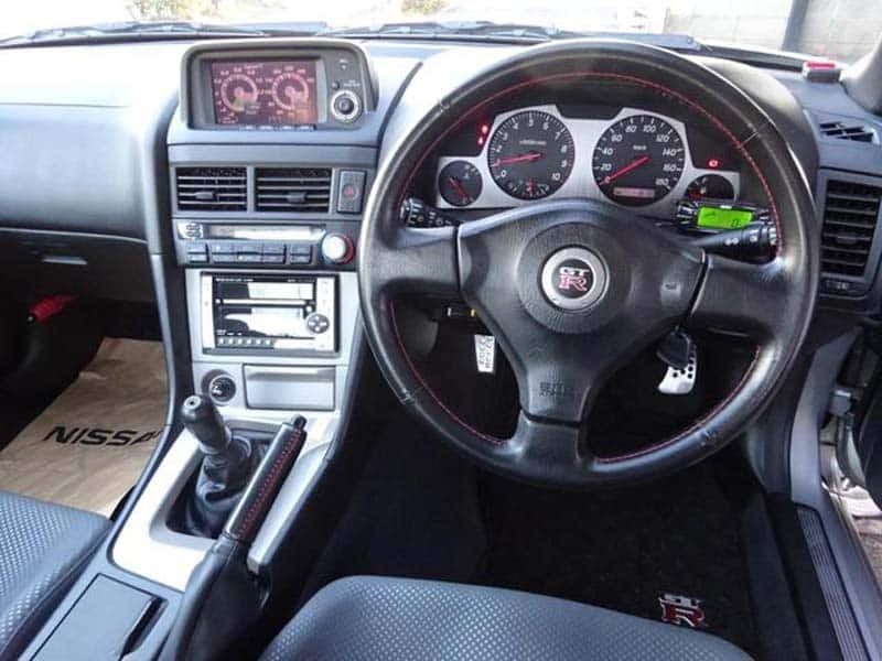 Skyline R34 Cockpit view Want clean used Skyline GT-R from Japanese car auctions