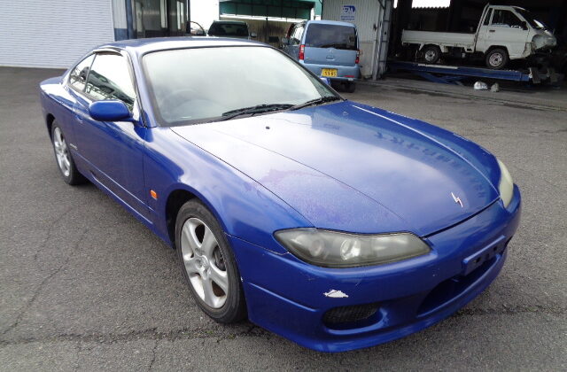 Nissan Silvia, Japanese Sports Car, Nissan Performance, Blue Silvia, Used Nissan, Import Nissan Silvia from Japan, Japanese Car Auctions, Used Car Market in Japan, Importing Cars from Japan, Japan Car Direct
