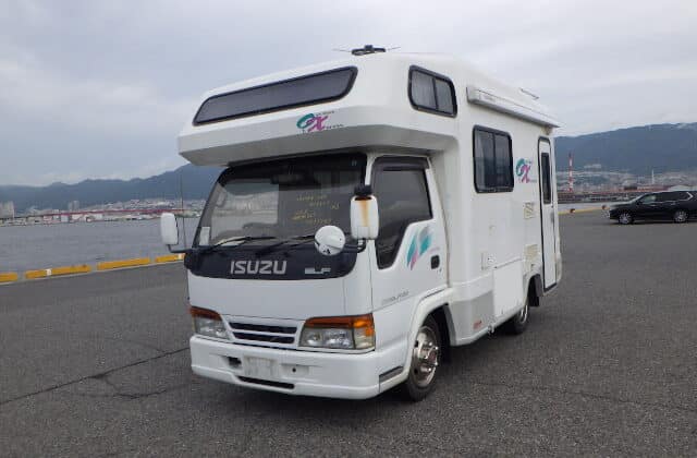 Isuzu Elf Camper, Isuzu Elf Camping, Campervan, Japanese Campervan, Used Campervan, Importing Campervan From Japan, Japanese Car Auctions, Isuzu Camper, RV Japan, Japan Car Direct