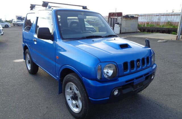 Blue Suzuki Jimny, Buy Suzuki Jimny, Import Suzuki Jimny, Japanese Car Auction, Suzuki Jimny For Sale, Suzuki Jimny Off-Road, Suzuki Jimny 4x4, JDM Suzuki Jimny, Japan Car Direct