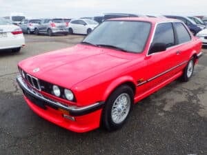 Red BMW 323i, BMW 323i Import, Classic BMW 323i, Japanese Car Auctions, Used Cars Japan, Auction Japan, Car Import Services, BMW Auction, Japanese Used Car Dealers, Importing Cars from Japan, Japan Car Direct