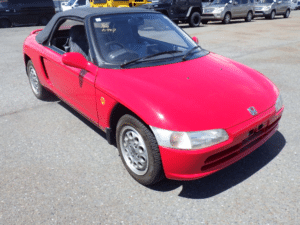 Honda Beat, red Honda Beat, used Honda Beat, Honda Beat import, Honda Beat Japan, Honda Beat auction, JDM Honda Beat, Honda Beat for sale, Honda Beat classic, Honda Beat kei car, Japan Car Direct