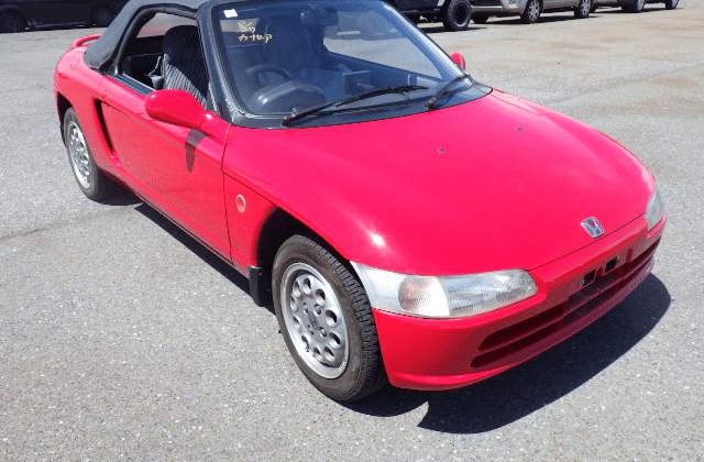 Honda Beat, red Honda Beat, used Honda Beat, Honda Beat import, Honda Beat Japan, Honda Beat auction, JDM Honda Beat, Honda Beat for sale, Honda Beat classic, Honda Beat kei car, Japan Car Direct