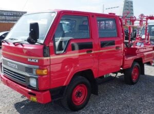 Toyota Hiace Fire Truck, JDM Fire Truck, Compact Fire Truck, Emergency Vehicle, Japanese Fire Truck, Hiace Rescue Vehicle, Imported Fire Truck, Used Fire Truck Japan, Toyota Hiace Emergency Vehicle, Fire Equipment Truck, Japan Car Direct