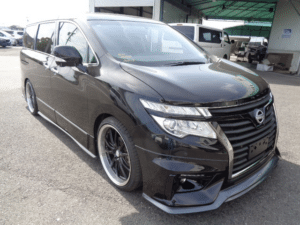 Nissan Elgrand, Luxury Minivan, Family-Friendly Vehicle, Comfortable Interior, Importing Used Cars from Japan, Japan Car Auctions, Versatile People Carrier, Reliable Used Minivan, Spacious Cargo Space, Japan Car Direct