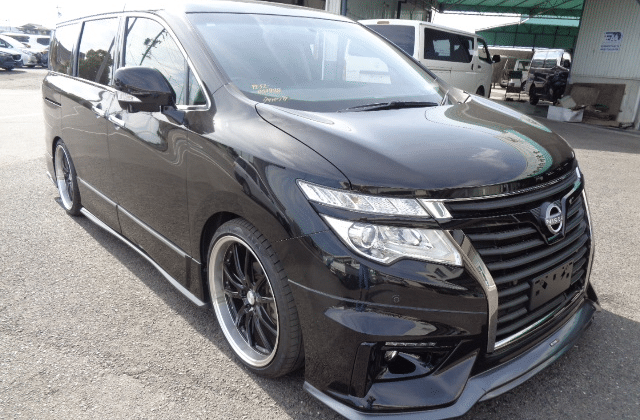 Nissan Elgrand, Luxury Minivan, Family-Friendly Vehicle, Comfortable Interior, Importing Used Cars from Japan, Japan Car Auctions, Versatile People Carrier, Reliable Used Minivan, Spacious Cargo Space, Japan Car Direct