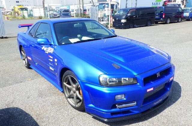 Nissan Skyline GT-R, Classic JDM Car, Japanese Car Auction, Import GT-R from Japan, Iconic Sports Car, Skyline GT-R for Sale, Vintage Nissan GT-R, Nissan Skyline Enthusiast, Japan Car Direct, R34