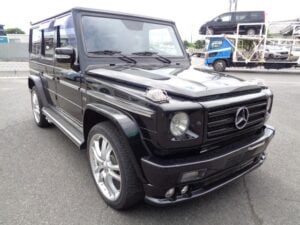 Mercedes-Benz G55 AMG, German SUV, Mercedes G-Class, Import Mercedes from Japan, Used G55 for Sale, Iconic Mercedes G-Wagon, Performance SUV, Japanese Car Auctions, Japan Car Direct