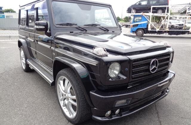 Mercedes-Benz G55 AMG, German SUV, Mercedes G-Class, Import Mercedes from Japan, Used G55 for Sale, Iconic Mercedes G-Wagon, Performance SUV, Japanese Car Auctions, Japan Car Direct