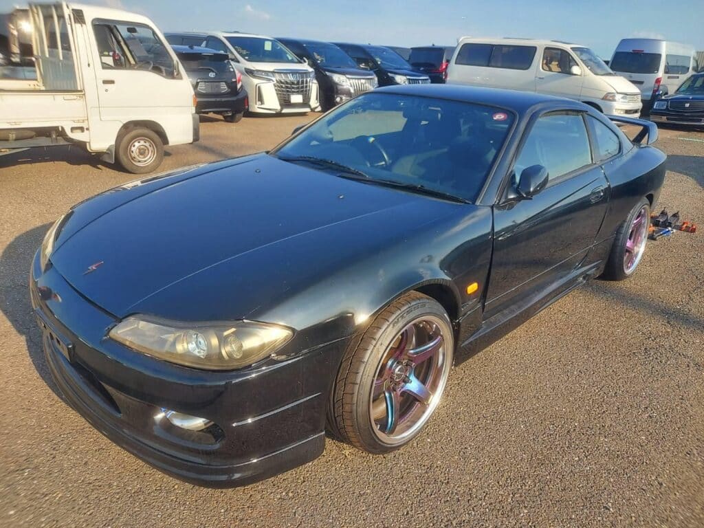 Nissan Silvia, GF-S15, JDM Sports Car, Turbocharged Engine, Rear-Wheel Drive, Buy Used Cars Japan, Japanese Car Auctions, Import Cars From Japan, JDM Classics, Japan Car Direct