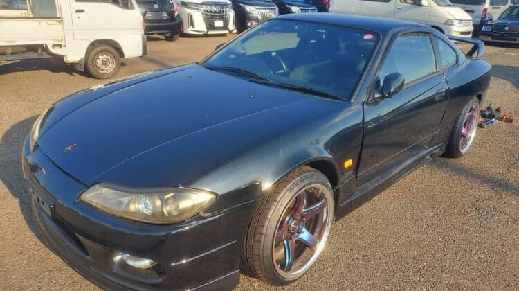 Nissan Silvia, GF-S15, JDM Sports Car, Turbocharged Engine, Rear-Wheel Drive, Buy Used Cars Japan, Japanese Car Auctions, Import Cars From Japan, JDM Classics, Japan Car Direct