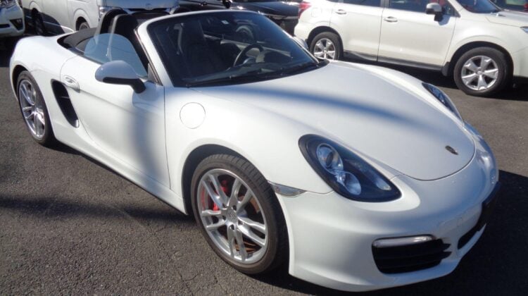 Porsche Boxster, White Convertible, Buying Used Porsches, Japan Car Auctions, Importing Luxury Sports Cars, Porsche Boxster Pricing, Best Used Boxsters, Porsche Boxster Reviews, Auctioning Luxury Vehicles, Japan Car Direct