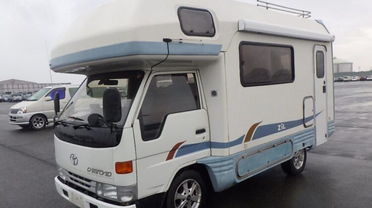 Toyota Camroad, Japanese Camper Van, Used RVs in Japan, Japan Car Auctions, Importing Motorhomes, Camroad Camping Features, Japanese Camper Market, Toyota Camroad Specs, Buying Used Campers, Japan Car Direct