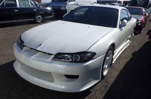 Nissan Silvia, JDM Classic, Turbocharged Performance, Rear-Wheel Drive, Silvia S15, Drift Legend, Japan Car Auctions, Lightweight Sports Car, Japanese Icon, Japan Car Direct