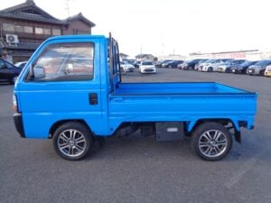 Blue Honda Acty, Honda Acty Kei Truck, JDM Mini Truck, Compact Utility Truck, Vintage Honda Acty, Import Acty from Japan, Japanese Kei Truck Auction, Honda Acty 4x4, Buy Acty from Japan, Japan Car Direct